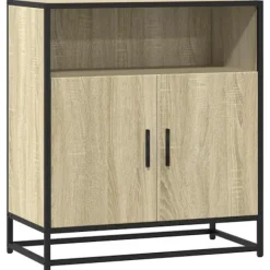 vidaXL Skåp>Skänk sonoma-ek 68x35x76 cm konstruerat trä