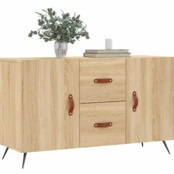 vidaXL Sideboards>Skänk sonoma-ek 100x36x60 cm konstruerat trä