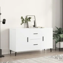vidaXL Sideboards>Skänk vit 100x36x60 cm konstruerat trä