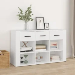 vidaXL Sideboards>Skänk vit 100x30x59,5 cm konstruerat trä