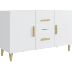 vidaXL Sideboards>Skänk vit 100x36x60 cm konstruerat trä