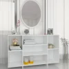 vidaXL Sideboards>Skänk vit 120x30x75 cm konstruerat trä