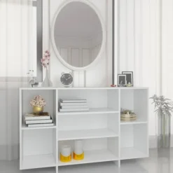 vidaXL Sideboards>Skänk vit 120x30x75 cm konstruerat trä
