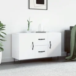 vidaXL Sideboards>Skänk vit 100x36x60 cm konstruerat trä