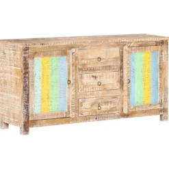 vidaXL Sideboards>Skänk 151x40x75 cm grovt akaciaträ