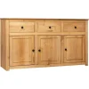 vidaXL Sideboards>Skänk 135x40x80 cm massiv furu panama