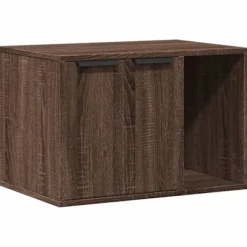 vidaXL Skåp>Skåp för kattlåda brun ek 60x40x40 cm konstruerat trä