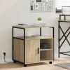 vidaXL Kontorsmöbler>Skåp med laddstation Sonoma-ek 61 x 46 x 67 cm Konstruerat trä