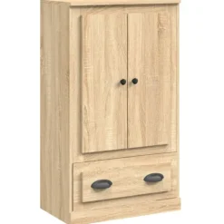 vidaXL Skåp>Skåp sonoma-ek 60x35,5x103,5 cm konstruerat trä