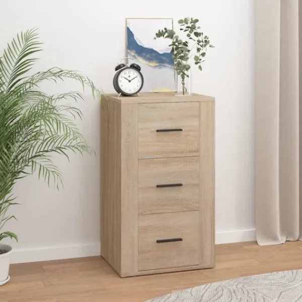 vidaXL Byråer>Skåp sonoma-ek 40x33x70 cm konstruerat trä