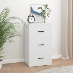 vidaXL Byråer>Skåp vit 40x33x70 cm konstruerat trä