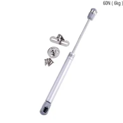 Skåp>Skåpdörr Lyft upp Hydraulisk Gasfjäder Lås Flik Stag Gångjärn 60N