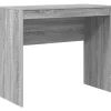 vidaXL Kontorsmöbler>Skrivbord Grå Sonoma 90 x 40 x 76 cm