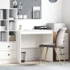 vidaXL Kontorsmöbler>Skrivbord Vit 90 x 50 x 76 cm
