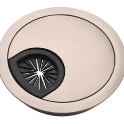 Kontorsmöbler>Skrivbordskabelhålskydd Dator Ordning Och Reda Grommet Bordskabeluttag Port Ytlinje Låda Bordskabel Hårdvara Från Brushed