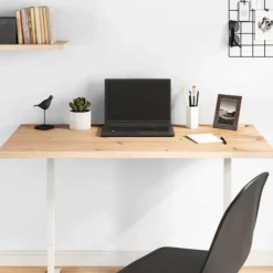 vidaXL Kontorsmöbler>Skrivbordsskiva 100x50x2,5 cm massiv furu