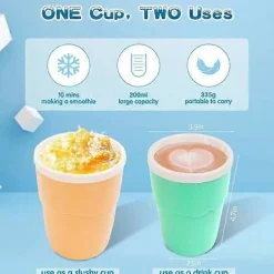 Matgrupper>Slushy Cup Aluminium Slushie Mugg, Frozen Magic Slushy Mugg, Su -Sy