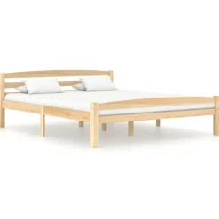 vidaXL Sängar>Sängram utan madrass massiv furu 160x200 cm