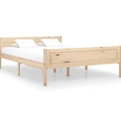 vidaXL Sängar>Sängram utan madrass massiv furu 120x200 cm