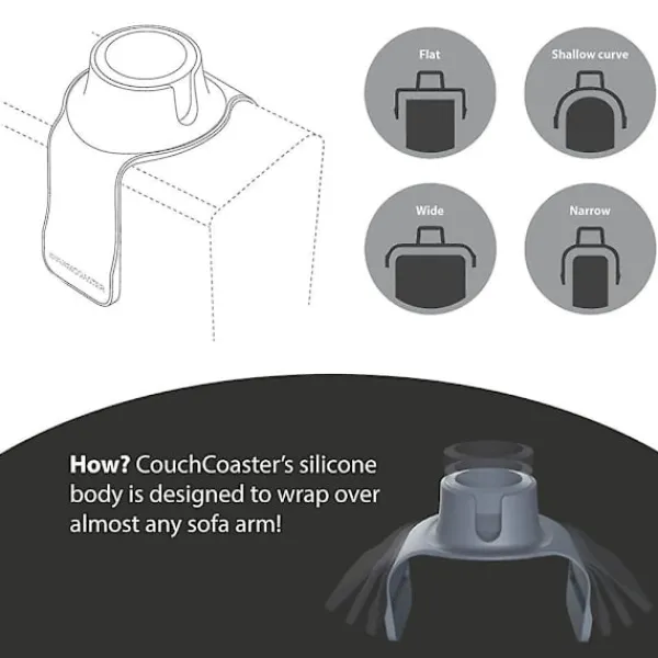 Sittsäckar>Soffa Armstöd Organizer Med Mugghållare Fack Stol Arm Tv Fjärrkontroll Hållare För Recliner Soffa Fåtölj Sängförvaring Fickor Väska