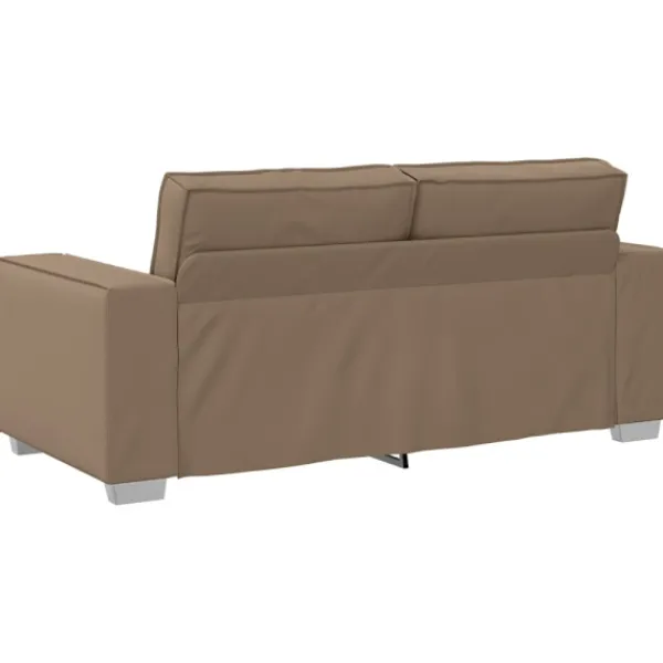 vidaXL Soffor>Soffa Cappuccino 180 x 78 x 84 cm tyg