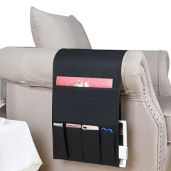 Soffor>Soffarmstödsorganisatör Tidskrifter Fjärrkontrollhållare Vattentät Caddy Bag Soffa Förvaringsväska för iPad Mobiltelefon Böcker Näsdukar Snacks | Fyndiq