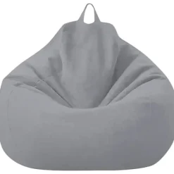 Sittsäckar>Soffaöverdrag i bomull för vuxna, 85 x 105 cm