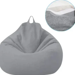 Sittsäckar>Soffaöverdrag i bomull för vuxna, 85 x 105 cm