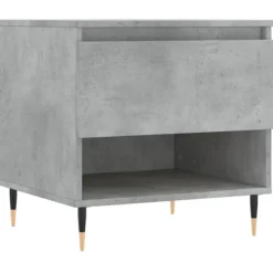 vidaXL Småbord>Soffbord betonggrå 50x46x50 cm konstruerat trä