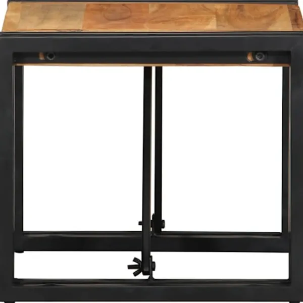 vidaXL Småbord>Soffbord 40x40x35 cm massivt trä akacia