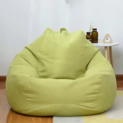 Sittsäckar>Sofföverdrag Nya Extra Stora Sittsäckar Soffa Överdrag Inomhus Lazy Lounger Utan Fyllning 100 * 120cm