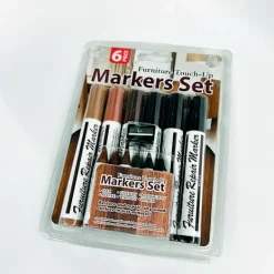 BraVärde Byråer>Sommarrea Möbel- och Paneler Reparationspenna - 12-pack Flerfärgad med Pennvässare