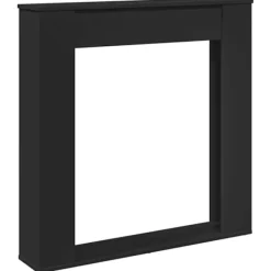 vidaXL Sideboards>Spiselkrans svart 100x20x100 cm konstruerat trä