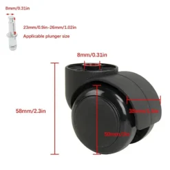 Kontorsmöbler>st Möbelhjul Ersättningshjul Hjul[GKS]