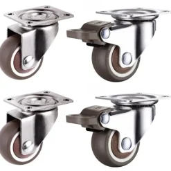 Pallar>4st Pall Svängbara hjul Små hjul Set Svängbara hjul