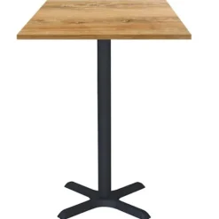 DINA Matbord>Ståbord 60 x 60 cm - modell slovensk ek