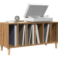vidaXL Sideboards>Stereobänk artisan ek 100x38x48 cm konstruerat trä