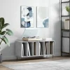 vidaXL Tv-Bänkar>Stereobänk betong-grå 100x38x48 cm konstruerat trä