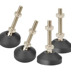 Sittsäckar>Ställfötter, kraftiga höjdjusterbara möbelben i metall 4 st M10 x 50 mm vinkeljusteringsskruvar