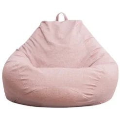 Sittsäckar>Stort Sittsäck Överdrag Soffa Färg Enkel Design Inomhus Lazy Lounger för Vuxna och Barn Ingen Fyllning