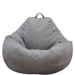 Sittsäckar>Stort Överdrag för Sittsäck Enkel Design Inomhus Lazy Lounger Sofföverdrag för Vuxna Barn Utan Fyllning