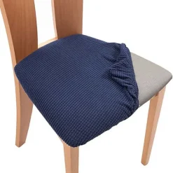 Stolar>Stretchiga stolsöverdrag för matstolar, avtagbara och tvättbara 4Pack