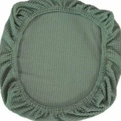 Stolar>Stretch-stolsöverdrag för kontorsstol, snurrstol, stolsöverdrag (grön 38-48 cm × 38-48 cm)