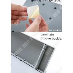 TECH DISCOUNT Hyllor>TD® vägghylla förvaring barndusch badrumssko kök trähörnväggdesign sovrumsböcker för vardagsrum