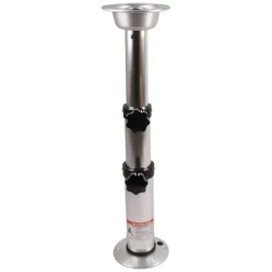 OEM Balkongmöbler>Teleskopiskt Bordben, Höjdjustering 17-28 tum, Fällbar Design, Lättviktskonstruktion