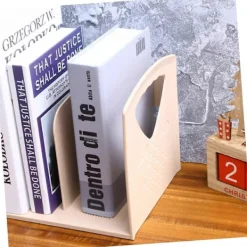 Kontorsmöbler>Tidningsställ Praktisk Bokhylla Skrivbordsbokhylla Organizer Bokhylla i Trä Bokstöd för Skrivbord Bokhylla Portabel