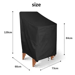 Stolar>Trädgårdsstolsöverdrag, Vattentätt Uteplatsstolsöverdrag, 210d Oxfordtyg Skyddande Överdrag För Utemöbler Trädgård