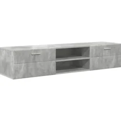 vidaXL Tv-Bänkar>Träskåp Högblanka vita 150 x 39 x 30 cm Konstruerat trä