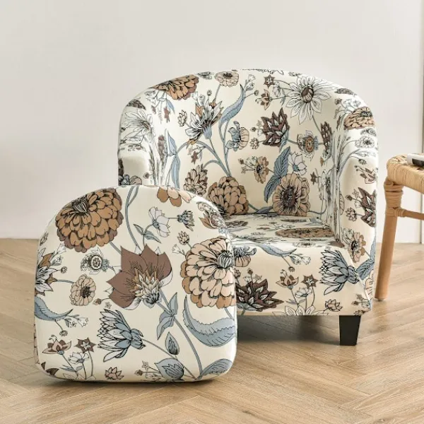 Archipelago Stolar>Tryckta 2-delade slitstarka stolsöverdrag