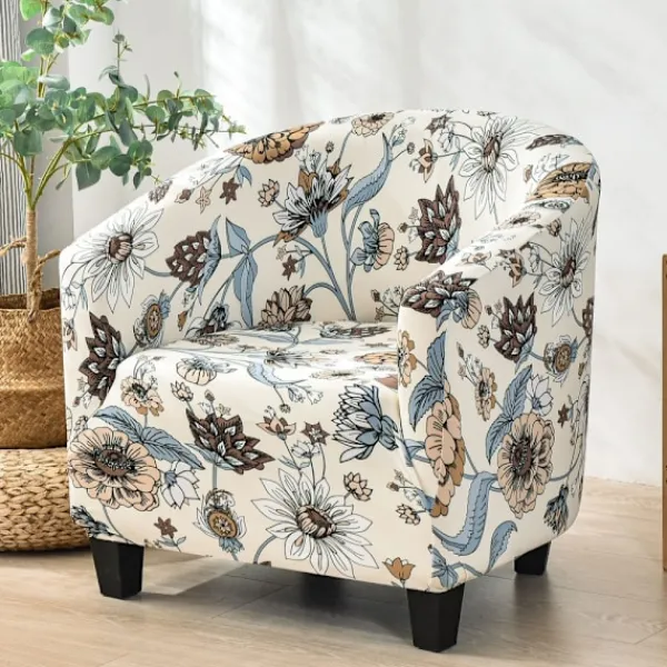 Archipelago Stolar>Tryckta 2-delade slitstarka stolsöverdrag